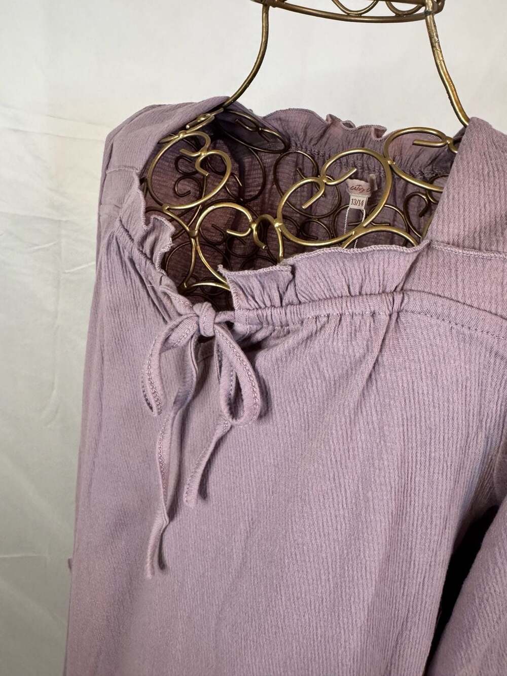 Ivy City Co. Mini Petra Long Sleeve Nightgown in Purple Size 13/14 NWT - Picture 4 of 9